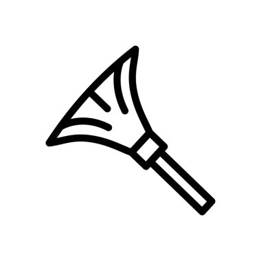 fırça vektörü ince çizgi simgesi