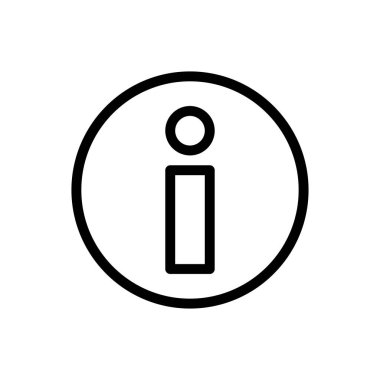 vektör ince çizgi simgesi hakkında