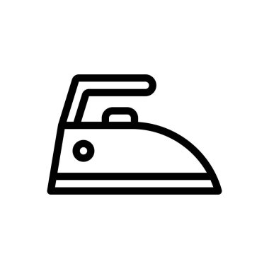 vektör ince çizgi simgesine bas