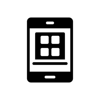 çevrimiçi vektör düz simgesi