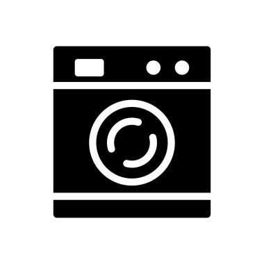 makine vektör düz simge