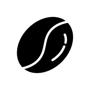 fasulye vektörü düz simgesi