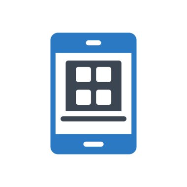 çevrimiçi vektör renk simgesi