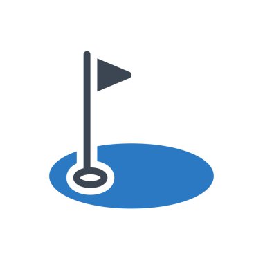 bayrak vektör renk simgesi