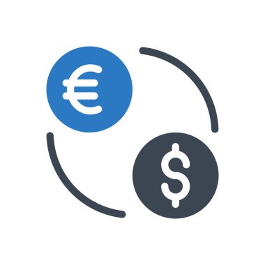 para vektörü renk simgesi