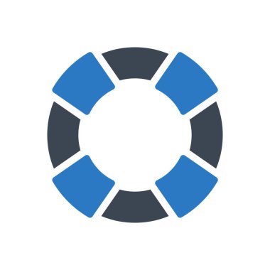 cankurtaran vektörü renk simgesi