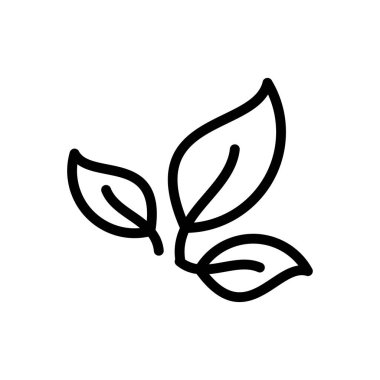 sonbahar vektörü ince çizgi simgesi