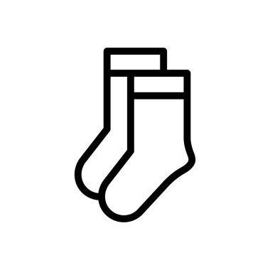 ayakkabı vektörü ince çizgi simgesi