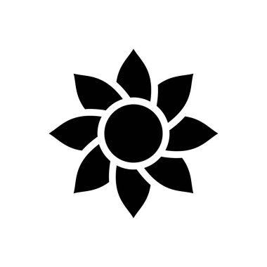 Doğa vektörü düz simge