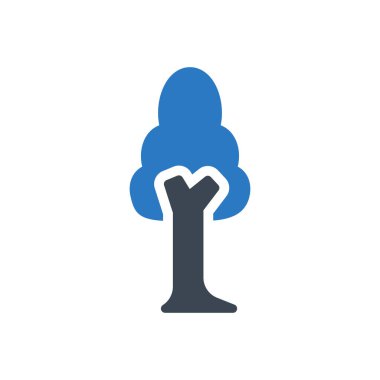 Doğa vektörü renk simgesi