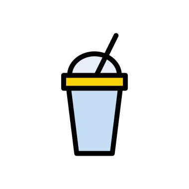 soğuk vektör düz renk simgesi