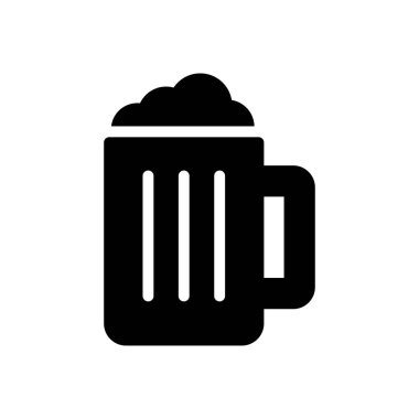 Şampanya vektörü düz simge