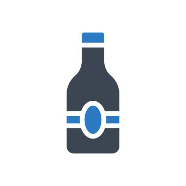 alkol vektörü renk simgesi