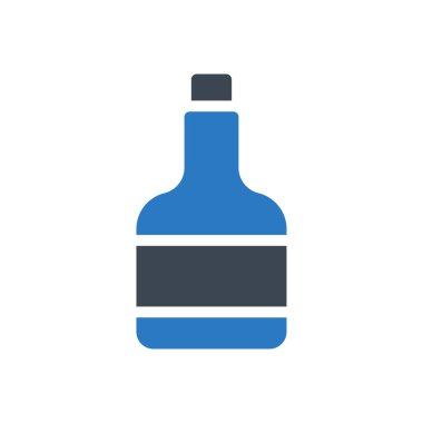 alkol vektörü renk simgesi