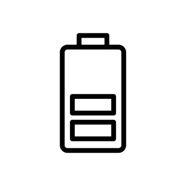 hücre vektörü ince çizgi simgesi