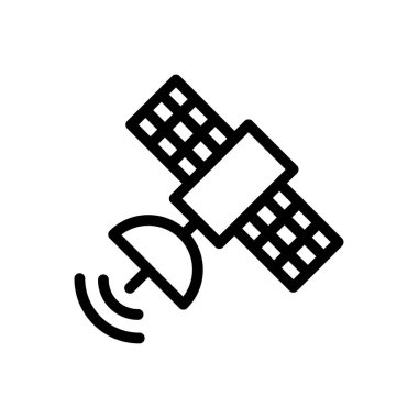 tabak vektörü ince çizgi simgesi