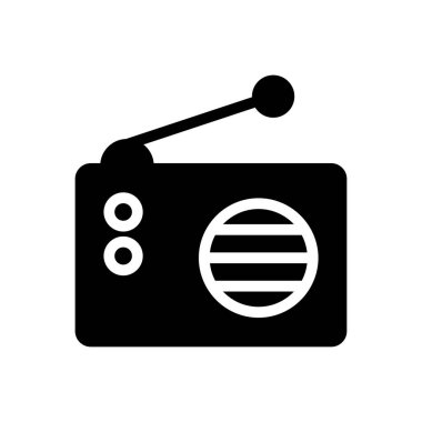 anten vektör düz simge