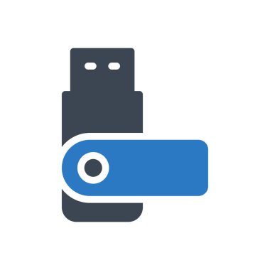 depolama vektörü renk simgesi