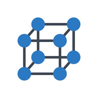 Kafes vektör renk simgesi