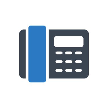 Sabit hat vektör renk simgesi