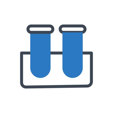 Tüpün vektör renk simgesi