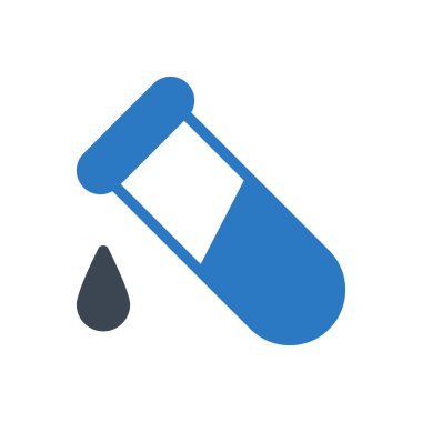 Tüpün vektör renk simgesi