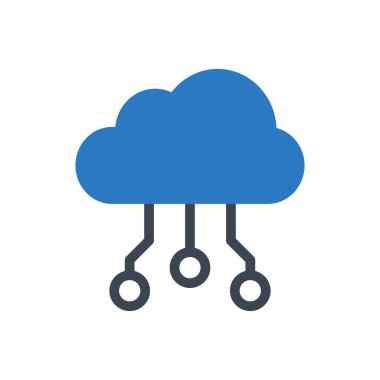 hesap vektörü kabartma renk simgesi