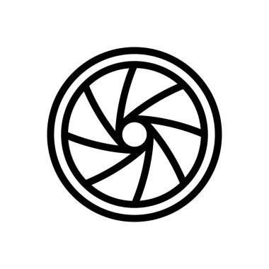 pozlandırma vektörü ince çizgi simgesi