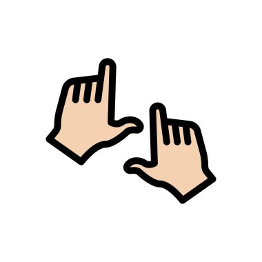 fotoğrafçılık vektörü düz renk simgesi