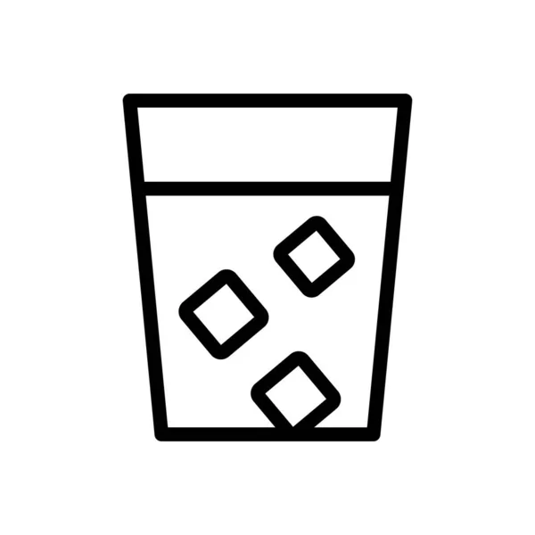 饮料矢量细线图标 — 图库矢量图片