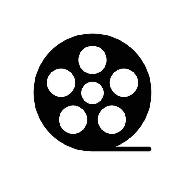 Camera Vector Glyph Platte Pictogram — Stockvector