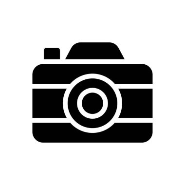 DSLR vektör düz simge