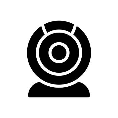 kamera vektör simgesi düz simge