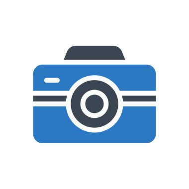 kamera vektörü renk simgesi