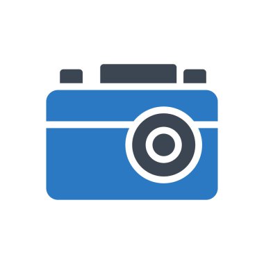 kamera vektörü renk simgesi