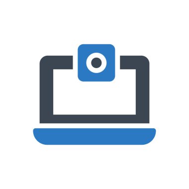 kamera vektörü renk simgesi