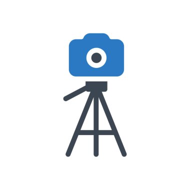 kamera vektörü renk simgesi