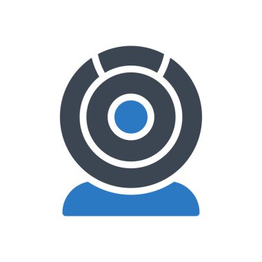 kamera vektörü renk simgesi