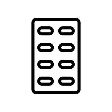 haplar vektör ince çizgi simgesi