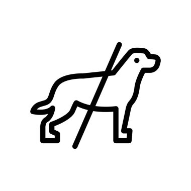 Kısıtlı vektör ince çizgi simgesi