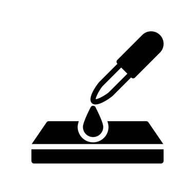 kan vektörü sembolü düz simge