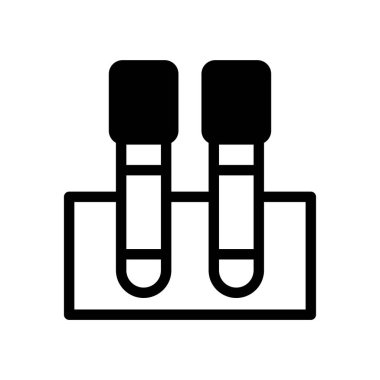 Tüp vektör düz simge
