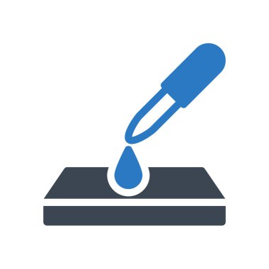 kan vektörü renk simgesi