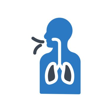 Alerji vektörü renk simgesi