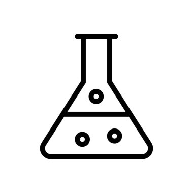 beher vektörü ince çizgi simgesi