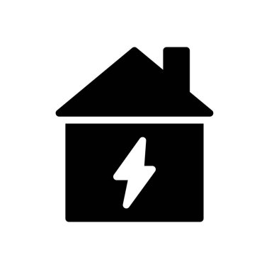 ev vektörü sembolü düz simge