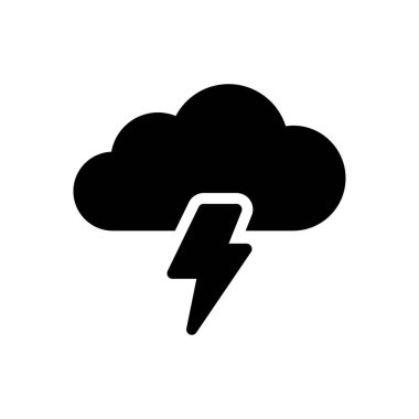 enerji vektörü simgesi düz simgesi