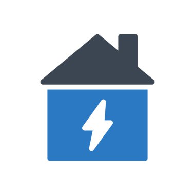 ev vektörü renk simgesi