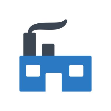 Sektör vektör renk simgesi