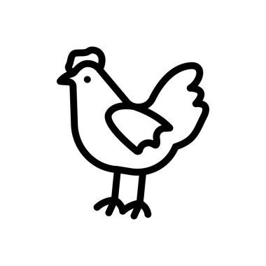 tarım vektörü ince çizgi simgesi